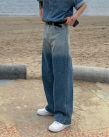 グラデーションデニムパンツ / GM Gradation Denim Pants (XS ~ L)