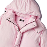 オーバーフィットフードダックダウン/OVERFIT HOOD DUCK DOWN-PINK