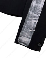 MOラオンペインティングワンボタンクロップドジャケット / MO Raon Painting One Button Cropped Jacket (Set - Up)