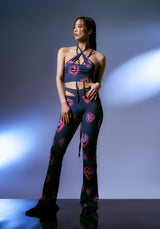 リキッドハートブーツカットパンツ / LIQUIDY HEART BOOTSCUT PANTS