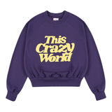 TCWクロップスウェットシャツ / TCW crop sweatshirt (4582490603638)