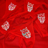 般若 リフレクティブ Tバック レッド/ HANNYA REFLECTIVE THONG RED - MJN (4443772354678)