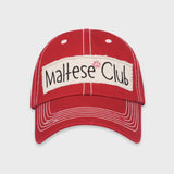 Maltese club stitch ball cap