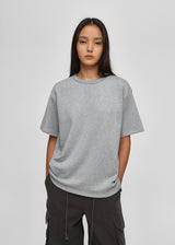 [B-BASIC] Round Neck Box Napping Short Sleeve T-shirt