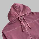 コクーンピグメントフードジップアップ / GM Cocoon Pigment Hood Zip-up (3 colors)