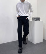 ラグランタートルネックTシャツ/SK Raglan turtleneck T-shirt (4 colors)
