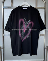 ハートラビットプリントショートスリーブ / SO Heart Rabbit Printed Short-Sleeved (4 colors)