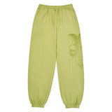 [24SS]  ハーフトーンシンボルプリンティングパンツ LIME