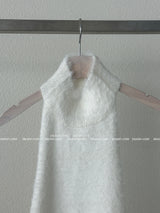Block Soft Backless Sleeveless