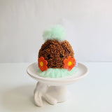 Pineapple Doll Key chain (Brown) (6658428960886)