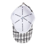 BBD Tweed Cap (White) (4641492271222)