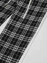 チェックトラックパンツ / CHECK TRACK PANTS (4623328968822)