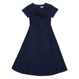 Haleyon dress (navy) (6684225503350)