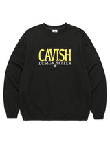 セリフ刺繡スウェットシャツ/SERIF EMB SWEATSHIRT BLACK(CV2CFUM470A)