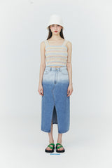 クロシェット ニット スリーブレス トップ / Crochet Knit Sleeveless Top
