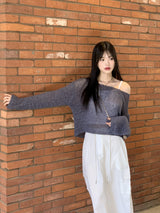 マイビーバンディングストリングコットンカーゴロングスカート / Mybi Banding String Cotton Cargo Long Skirt