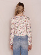 Bustier Layered Dot Knit