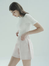 リネンショート / W1013 LINEN SHORT_PINK