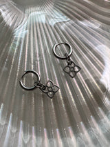 フラワーパターンピアス/flower pattern earring