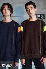 Color Blocked Sweatshirt Ver.1 (6593887666294)