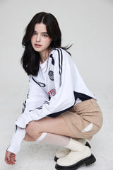 2フューリアスクラブサッカージャージ LS Tシャツ / 2 FURIOUS CLUB SOCCER JERSEY LS T-SHIRT WHITE