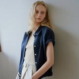 ストリング コットン ブラウス / String cotton blouse