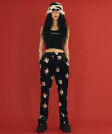 05キャットベルベットトラックパンツ / 0 5 cat velvet track pants (4579928866934)