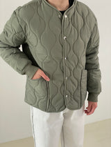 Eco quilting padding jumper