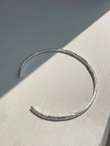[92.5silver] グリッターハマーブレスレット
