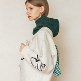フラワーニット/FLOWER KNIT_IVORY