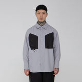 Yラインポケットポリシャツ0112 / Y Line Pocket Poly Shirts (4582371950710)