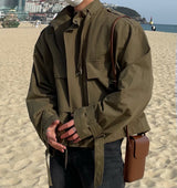 ジャーディンオーバーフィットショートジャケット/JARDIN OVERFIT SHORT JACKET