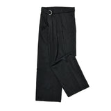 マティックスリラックスベルトパンツ / MATIX RELAXED BELTED PANTS_BK