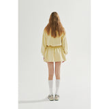 BANDING JERSEY MINI DRESS_MUSTARD (6690081407094)