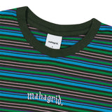 GOTHIC ARCH LOGO STRIPED LS TEE