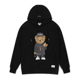 COMPTON BEAR HOODIE WHITE / GREY / BLACK (4627779387510)