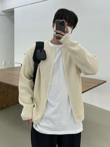 アンブラーラウンドジップアップニット / AMBLER ROUND ZIPUP KNIT