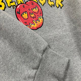SKULL CHERRY SWEAT SHIRT GRAY (6612504281206)