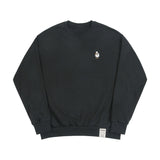 ダックフラワー刺繡スマイルスウェットシャツ/Duck Flower Embroidered Smile Sweatshirt