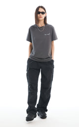 VOLUME CARGO PANTS_BLACK