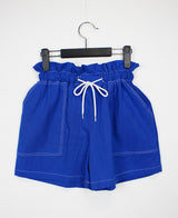 ステッチリネンショーツ/Stitched Linen Shorts (3color)