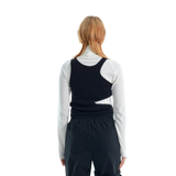 ホールニットトップスセット/HOLE KNIT TOP set : "Not your business"