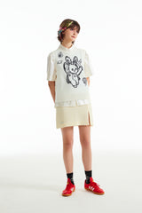 ウィティーバニープラネットエクスプローラーベスト／WITTY BUNNY PLANET EXPLORER VEST [IVORY]