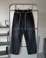 EN Russell Track Denim Pants (2 colors)
