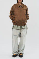 Shape Suede Jacket (4color)