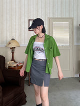 フルーツショートスリーブシャツ / Fruit Short Sleeve Shirt (5color)