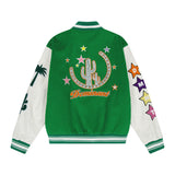 Cactus Varsity Jacket_Greend