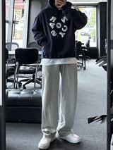 heyzer semi wide banding pants