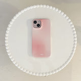 ピンクブラーハードケース