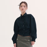 レオナシャーリングシャツ